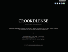 Tablet Screenshot of crookdlense.com